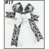 Handmade Pearl-Embellished Decorative Ribbon Rosette
