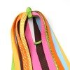 Sport Long Streamer Hair Tie Girls Colorful Dot Grosgrain Ribbon Hair Tie Kids School Ponytail Hair Accessories